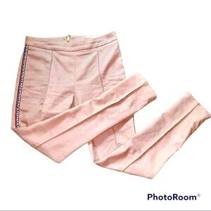 Vilagallo Khaki Cropped Skinny Pants